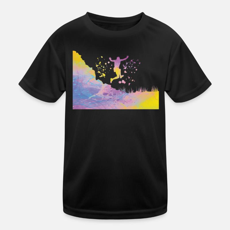 Trail Runner Cross Trail Bergläufer Kinder Funktions-T-Shirt