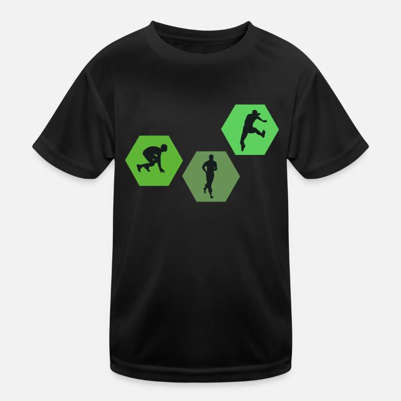 Trail Marathon Leichtathletik Geher Athlet Kinder Funktions-T-Shirt