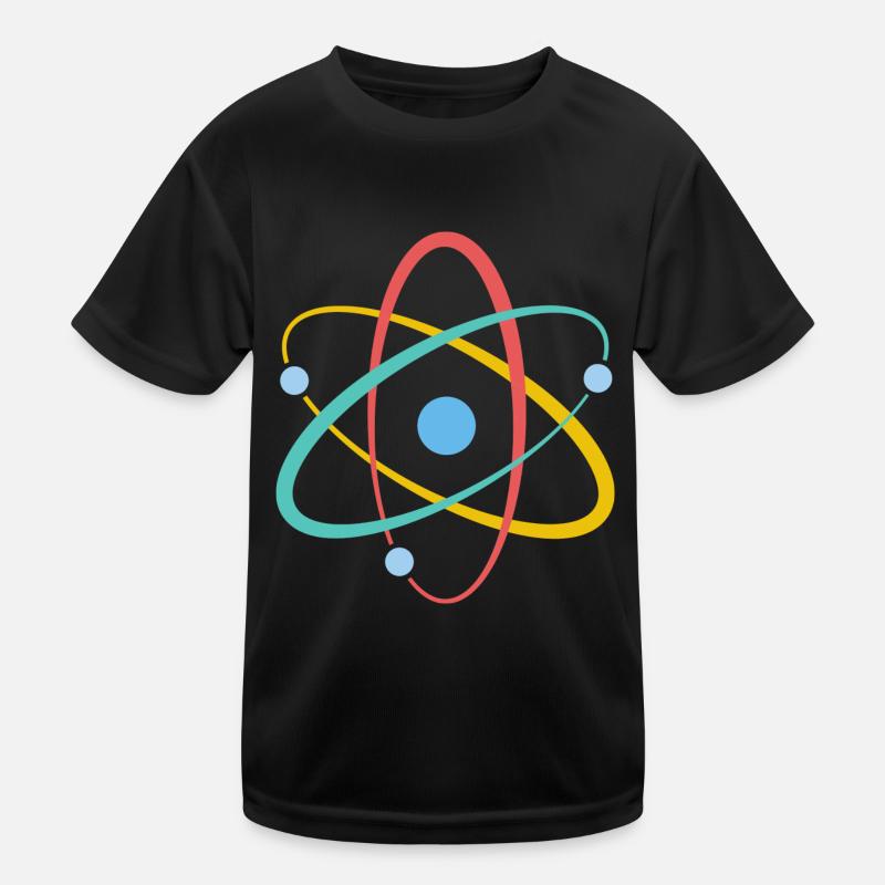 Physik Atom Physiker Geschenk Kinder Funktions-T-Shirt