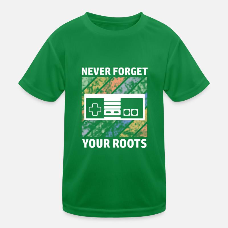 Gamer Controller Retrogamer Spruch Kinder Funktions-T-Shirt