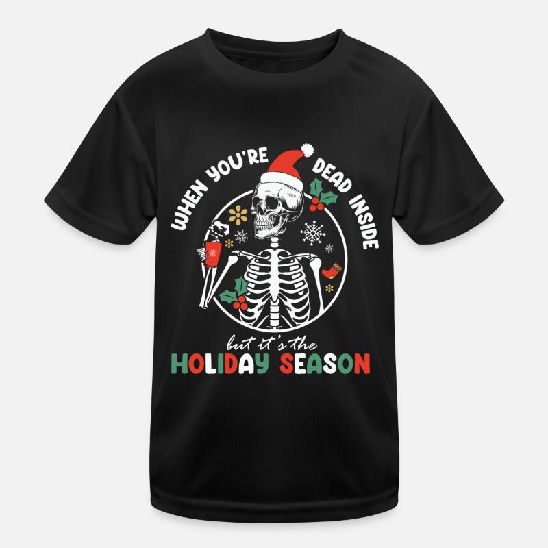 Cadeaux de Noël Noël T-shirt sport Enfant