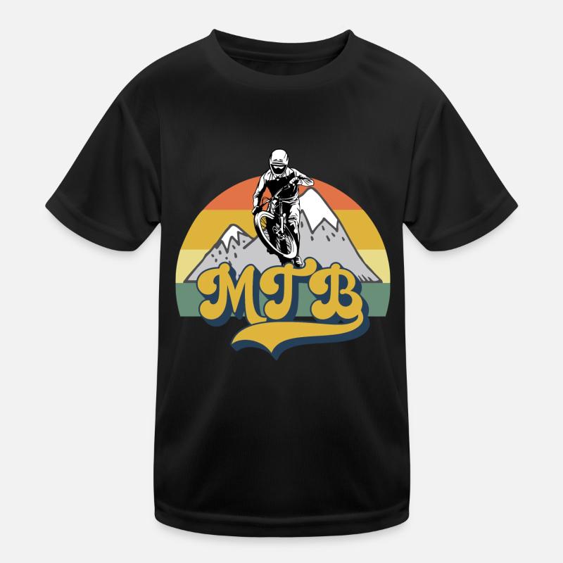 Vélo de montagne Cyclisme Cyclisme Cyclisme T-shirt sport Enfant