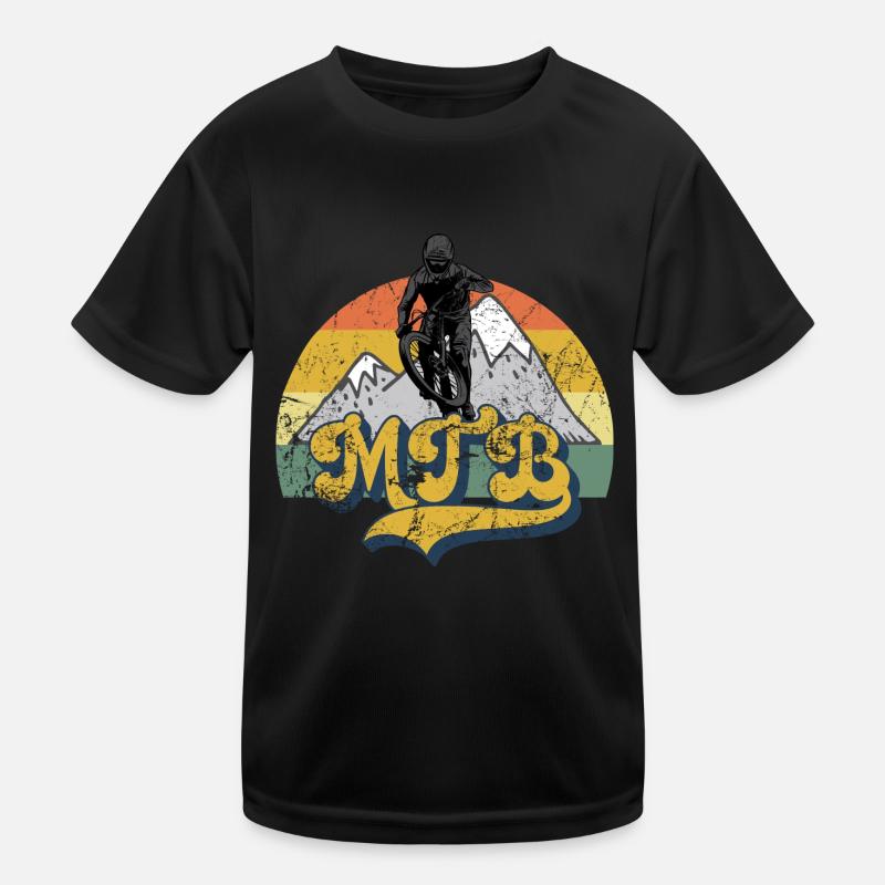 Vélo de montagne Cyclisme Cyclisme Cyclisme T-shirt sport Enfant