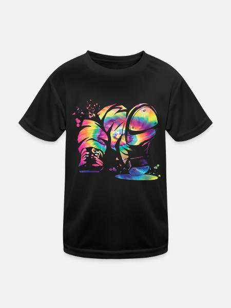 Tap Dancers Tap Dancing Kids Tap Dance - Kids Functional T-Shirt - black - Front