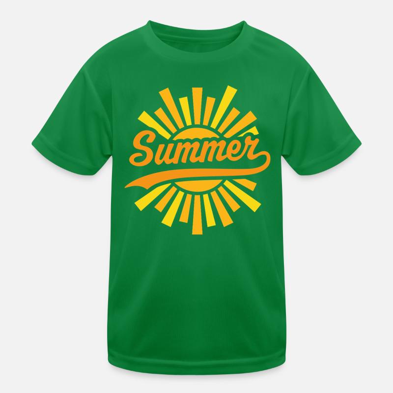 Sommersonne Kinder Funktions-T-Shirt