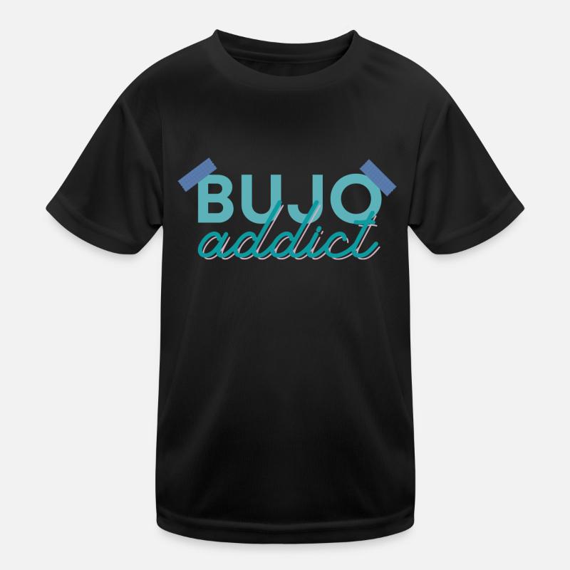 Bujo addict - Bullet Journal Kinder Funktions-T-Shirt