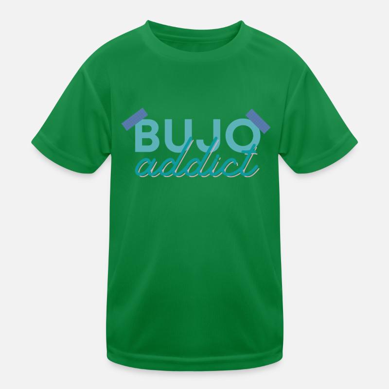 Bujo addict - Bullet Journal Kinder Funktions-T-Shirt