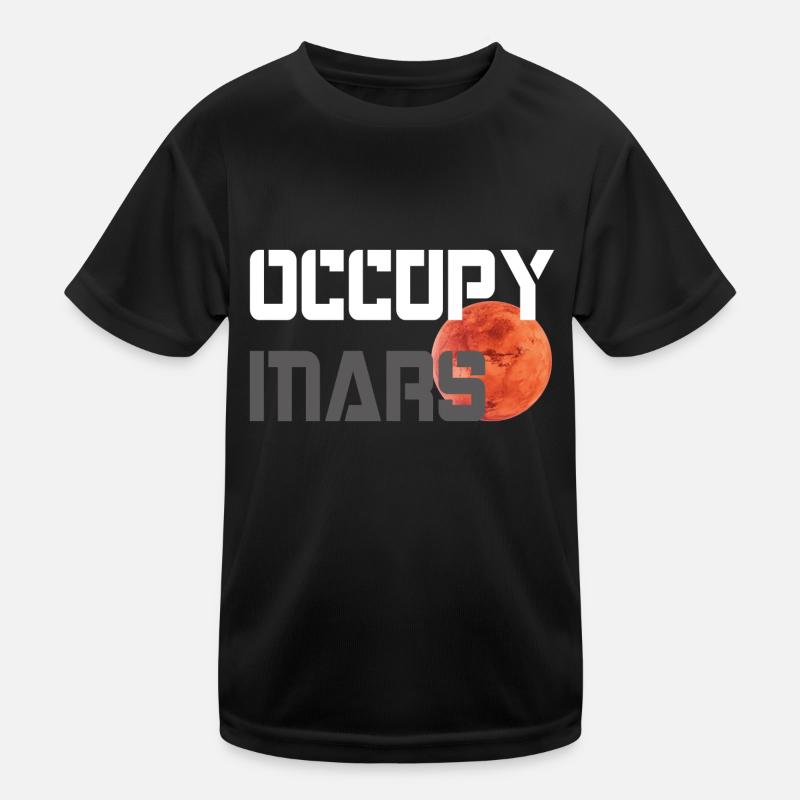 OCCUPY MARS Kids Functional T-Shirt