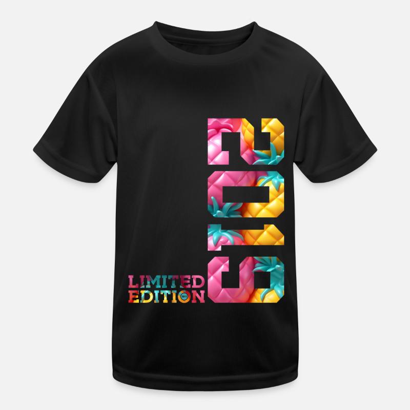 7. GEBURTSTAG LIMITED EDITION 2019 Kinder Funktions-T-Shirt