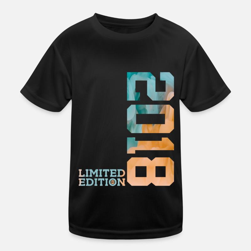 8. GEBURTSTAG LIMITED EDITION 2018 Kinder Funktions-T-Shirt