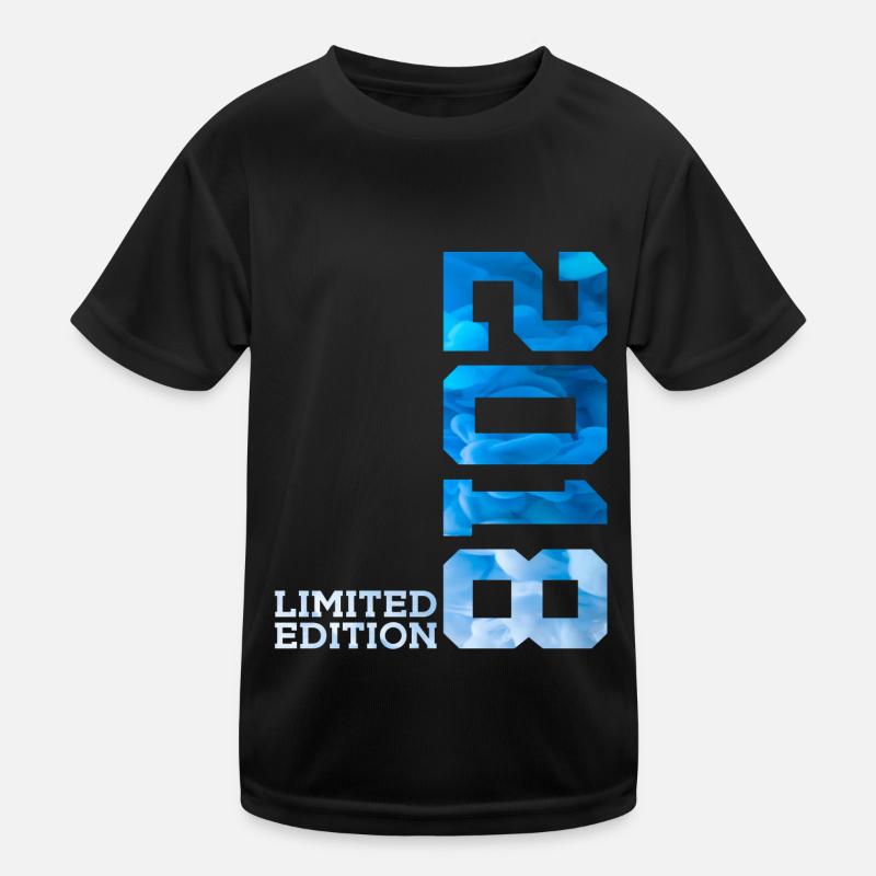 8. GEBURTSTAG LIMITED EDITION 2018 Kinder Funktions-T-Shirt