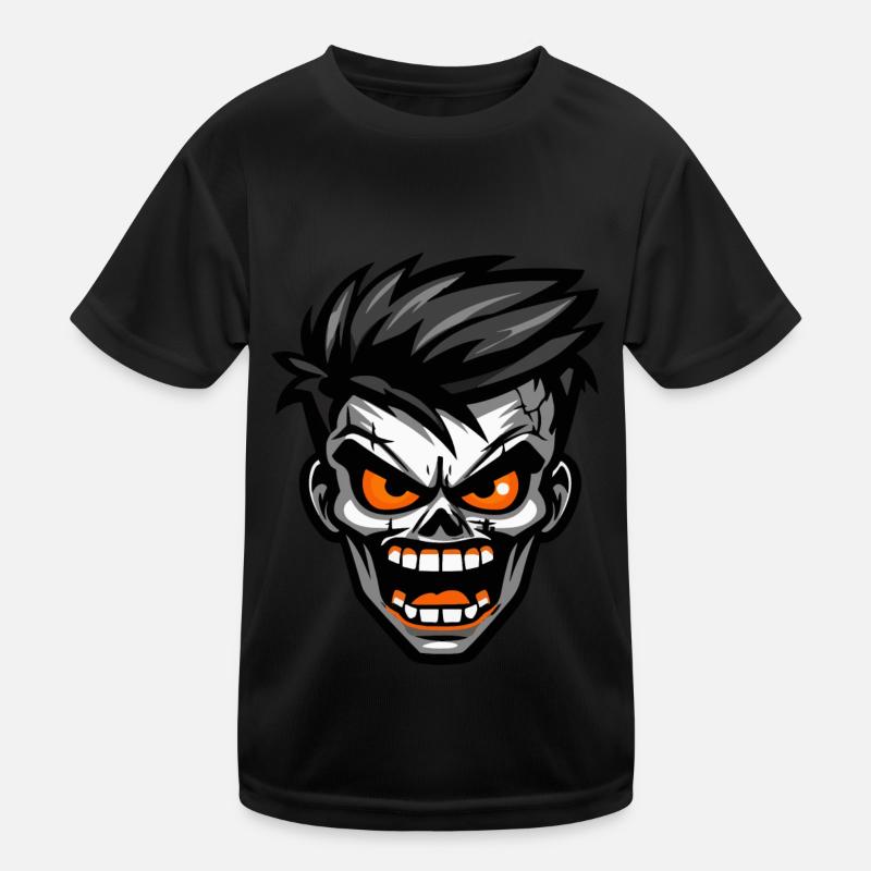 Zombie Comic Halloween Kinder Funktions-T-Shirt