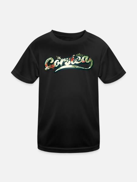 Travel to Korsika Frankreich Urlaub - Kinder Funktions-T-Shirt - Schwarz - Vorne