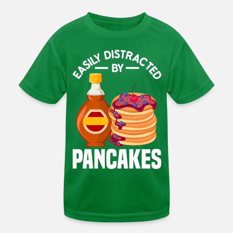 Pancakes Kinder Funktions-T-Shirt