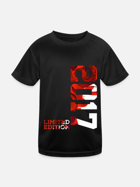 9E ANNIVERSAIRE ÉDITION LIMITÉE 2017 - T-shirt sport Enfant - noir - Devant