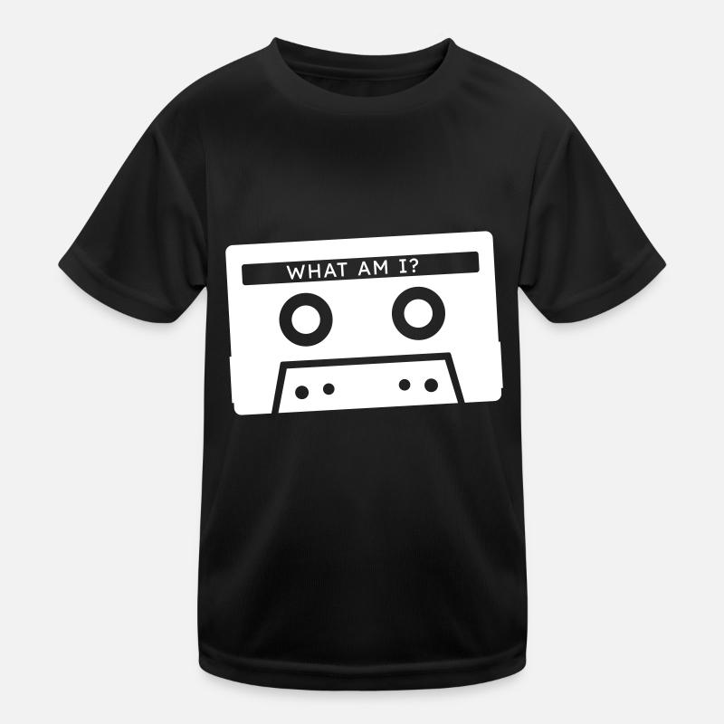Was ist eine Kassette Kinder Funktions-T-Shirt