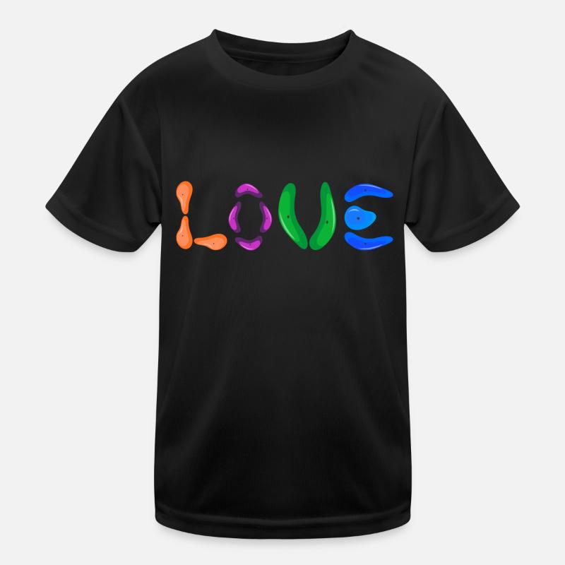 Salle d’escalade de bloc Boulderers « Boulder-Love » T-shirt sport Enfant