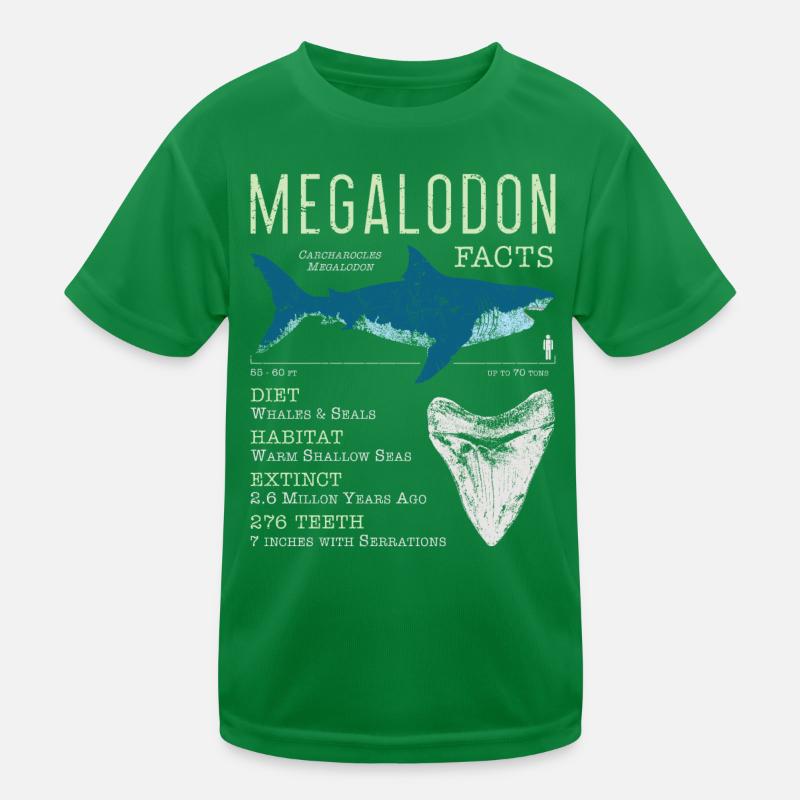 Faits sur le mégalodon T-shirt sport Enfant
