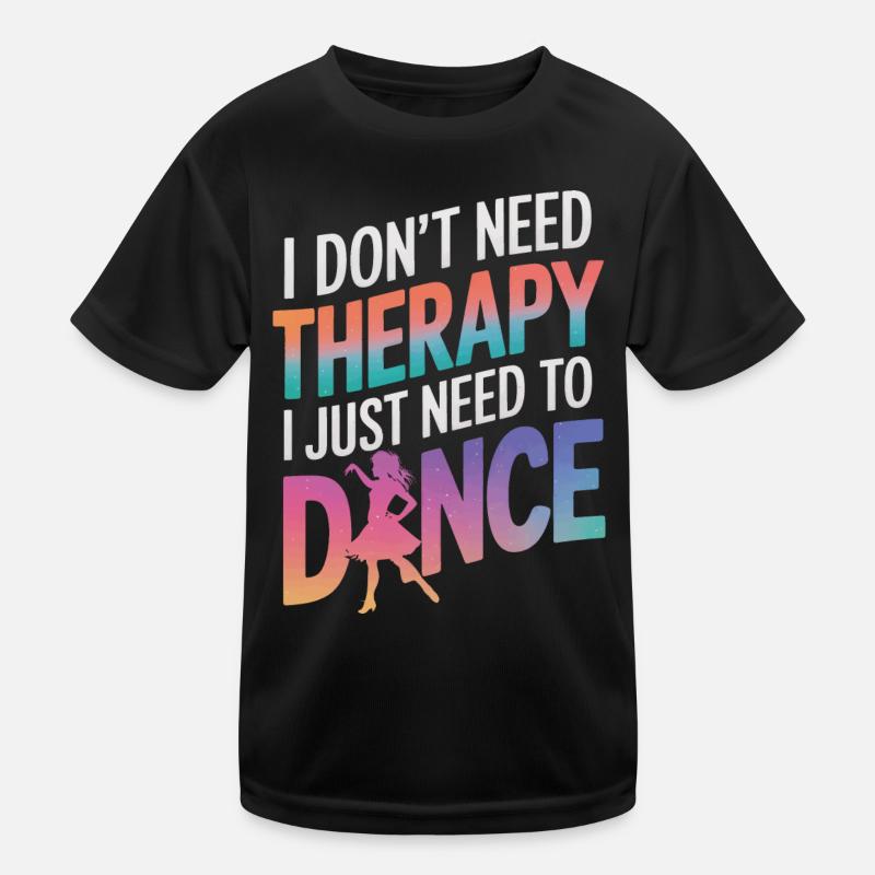 Tanzen Tänzer Tanzen Kinder Funktions-T-Shirt