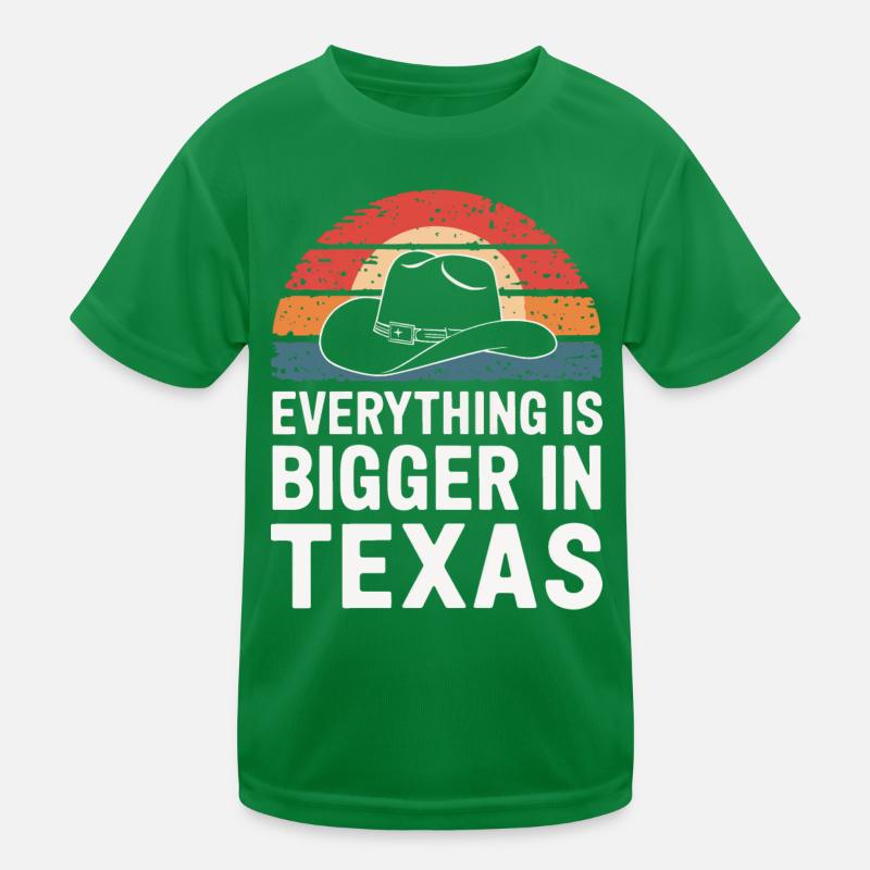 Texas State Texaner Texas Kinder Funktions-T-Shirt