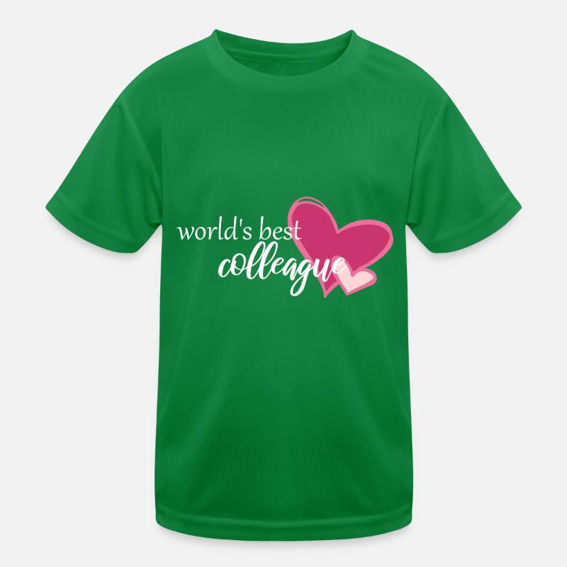 weltbeste Kollegin Kinder Funktions-T-Shirt