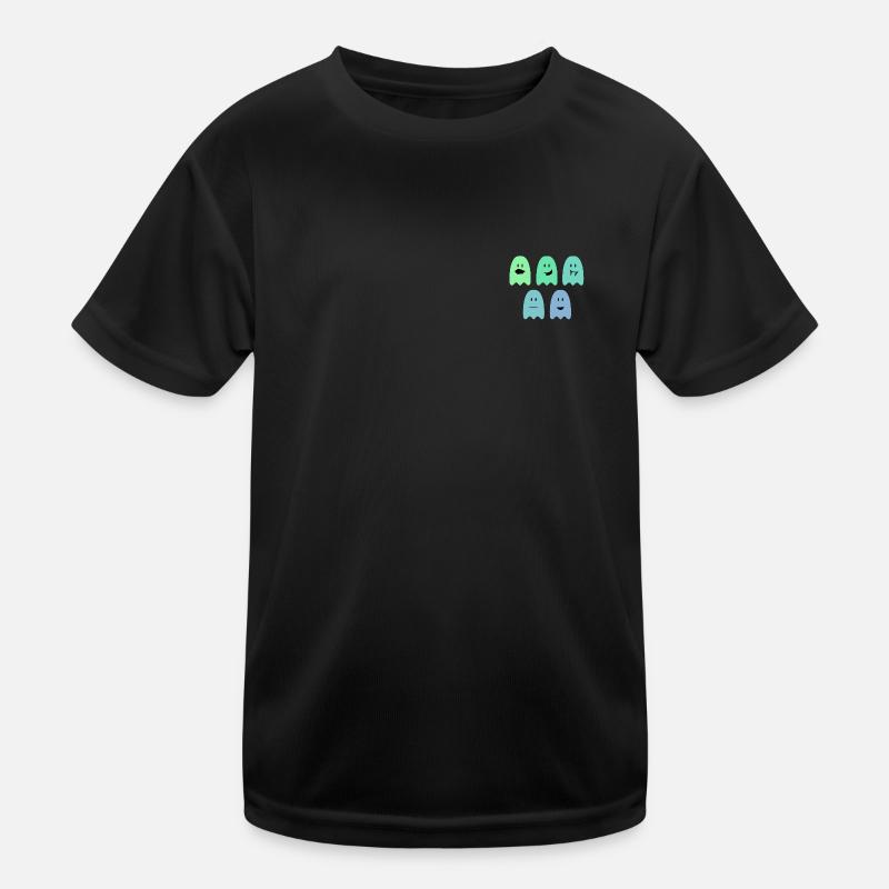 Halloween Ghost Kids Functional T-Shirt