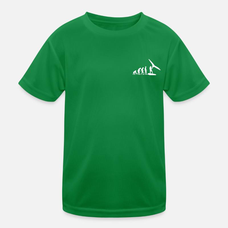 Wing Surf Evolution Wing Foil Geschenk Wingfoiler Kinder Funktions-T-Shirt