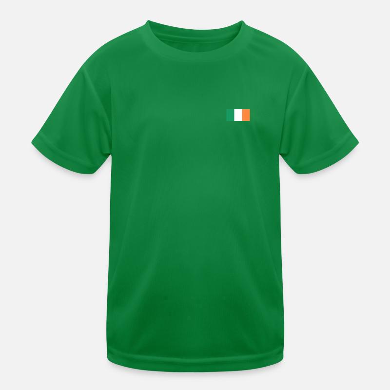 Drapeau irlandais T-shirt sport Enfant