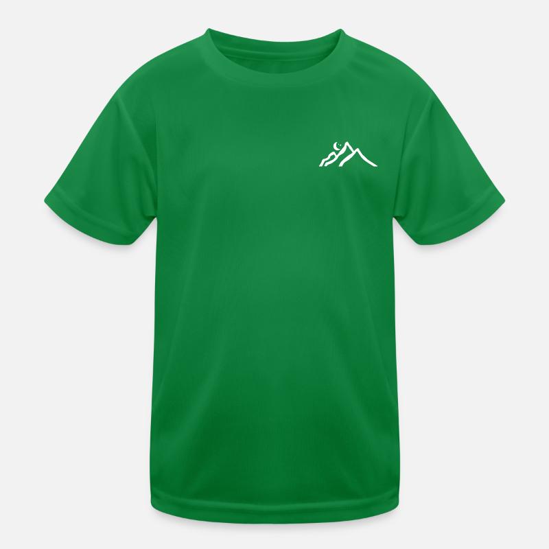 Mountain relief Kids Functional T-Shirt