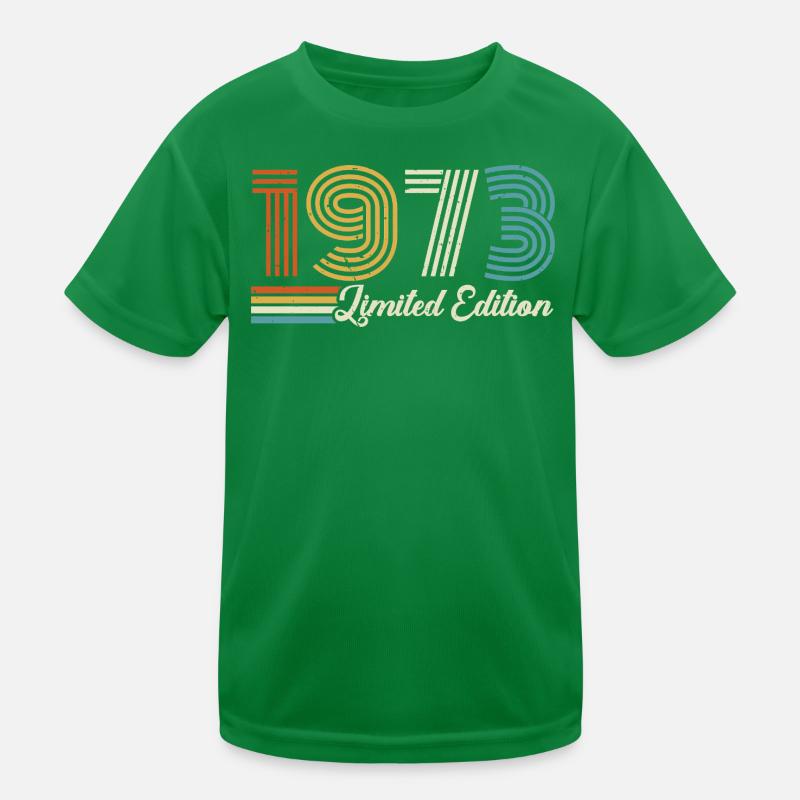 53rd birthday 1973 Born 1973 Kids Functional T-Shirt