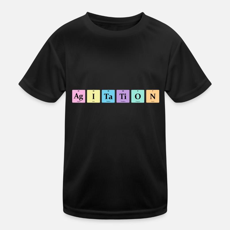 Agitation périodique T-shirt sport Enfant