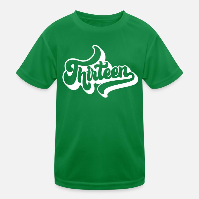 Mignon cadeau d’anniversaire 13 ans 13 ans - treize T-shirt sport Enfant