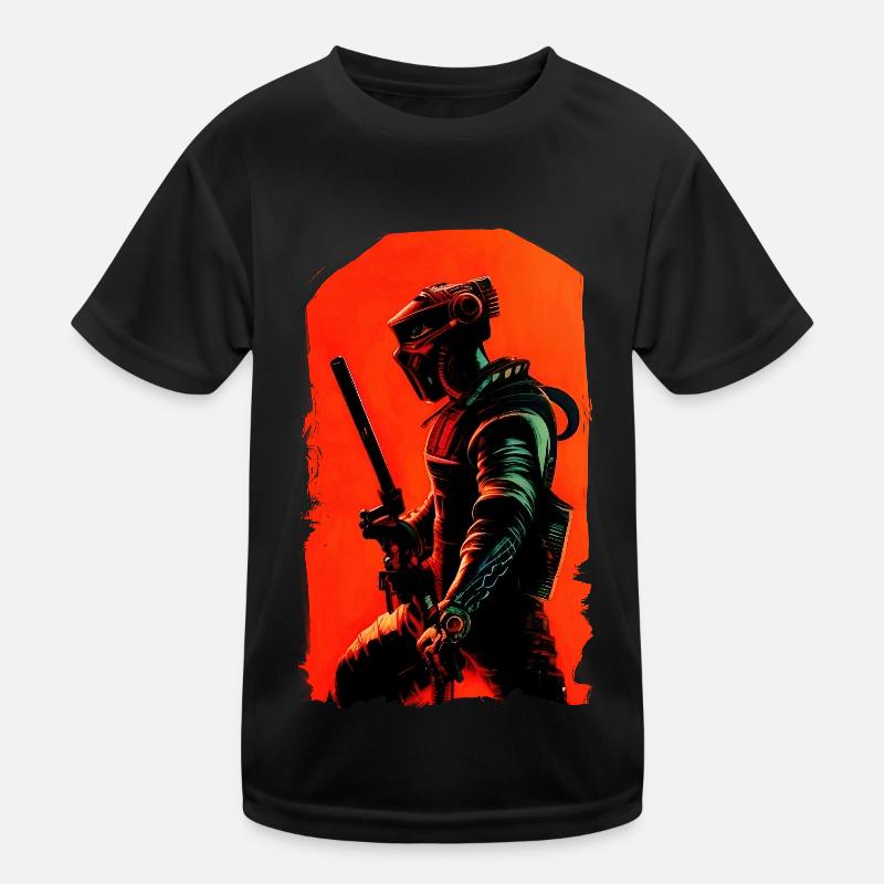 Samouraï Steampunk T-shirt sport Enfant