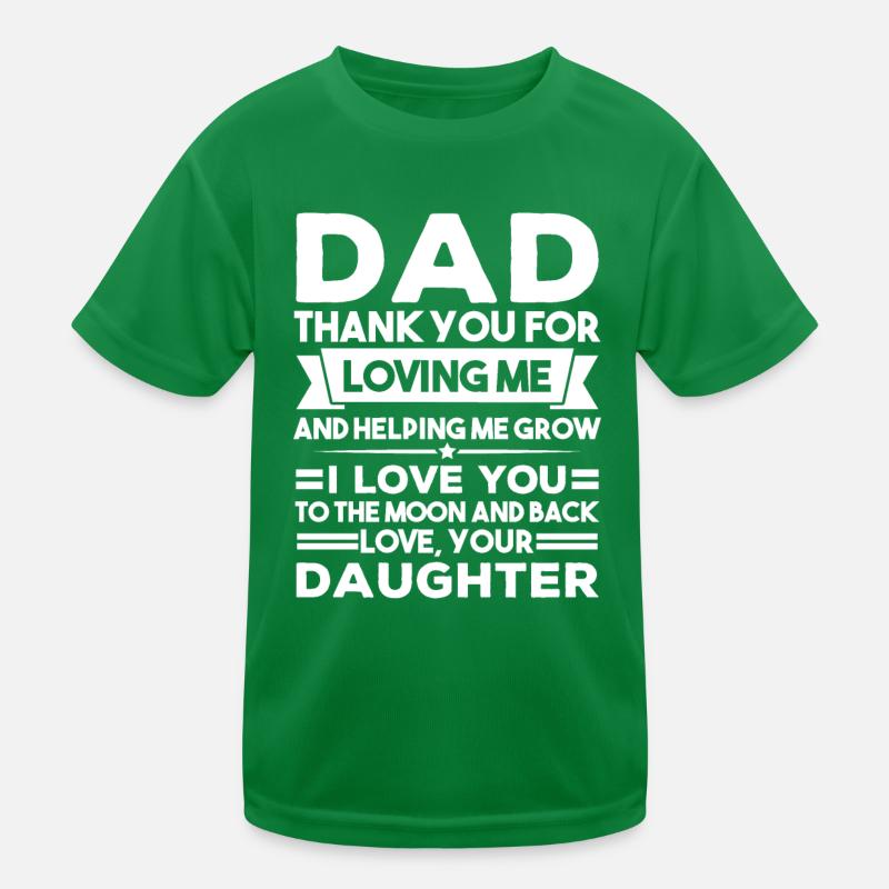 Far datter gave Funktionsshirt til børn