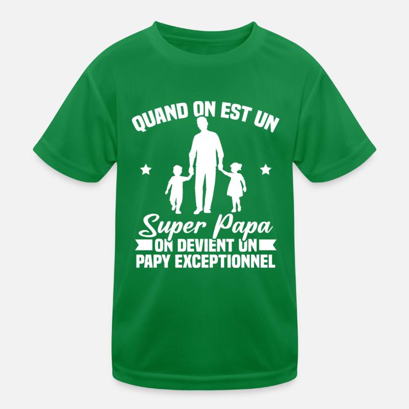 Un super papa T-shirt sport Enfant