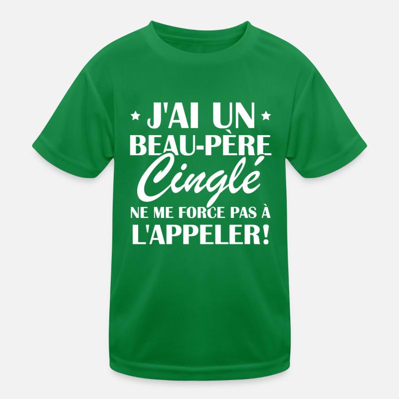 Beau-père cinglé T-shirt sport Enfant