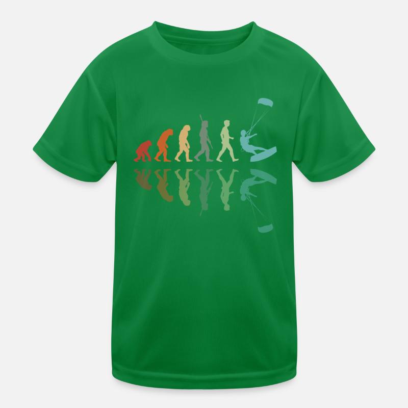 Kiteboarding Development Kids Functional T-Shirt