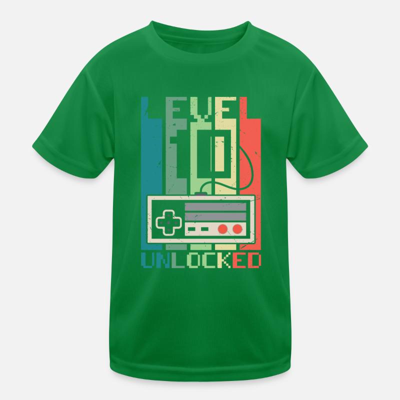 Niveau 10 débloqué T-shirt sport Enfant