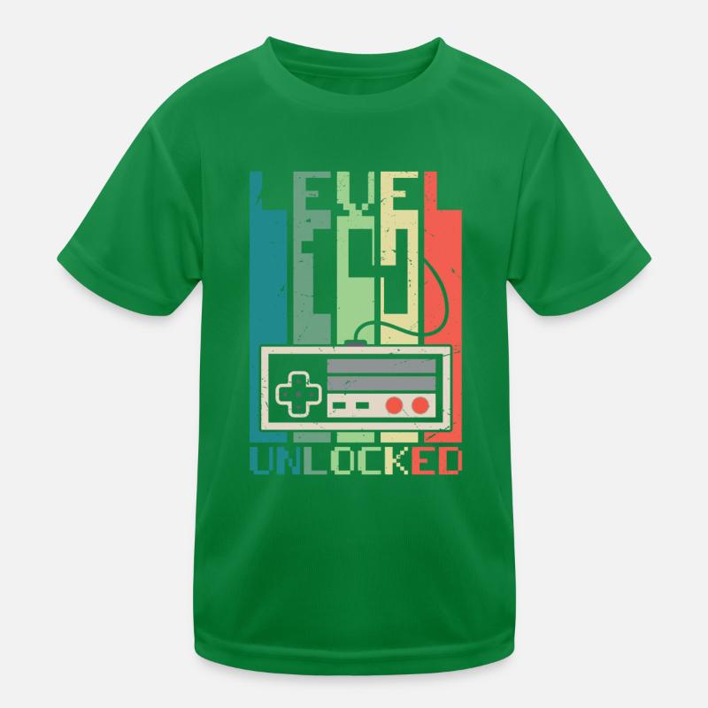 Level 14 freigeschaltet Kinder Funktions-T-Shirt