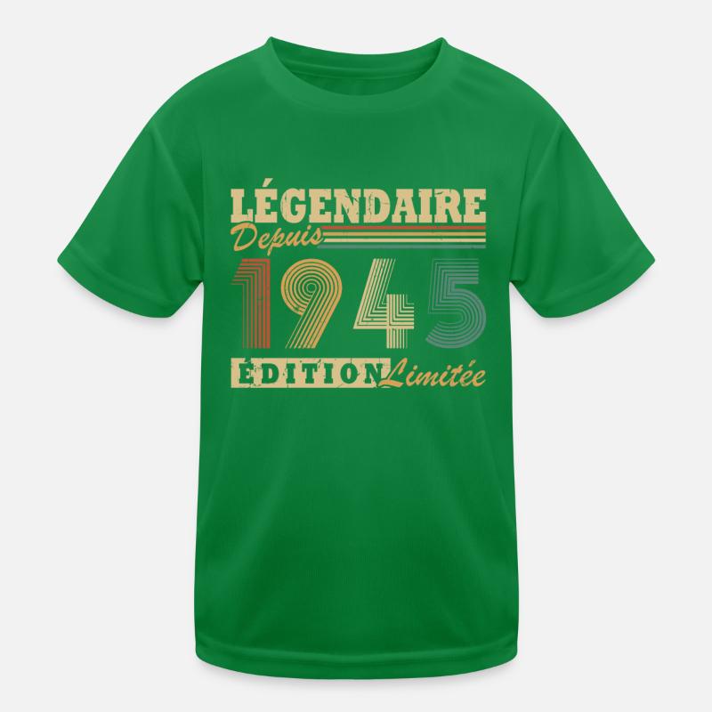 Legendary Since 1945 Limited Edition Kids Functional T-Shirt