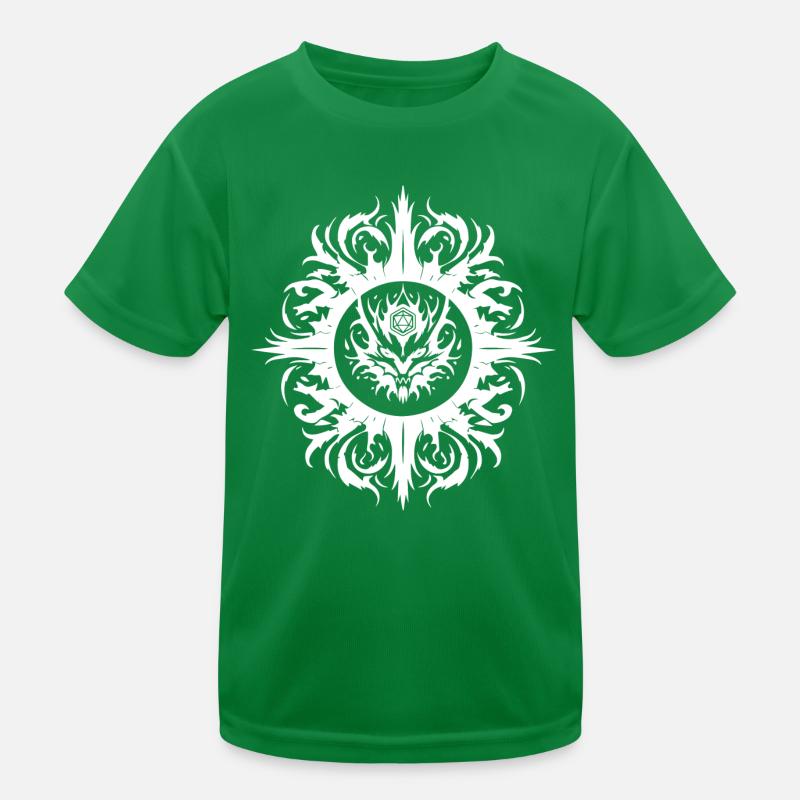 RPG logo spell circle Kids Functional T-Shirt