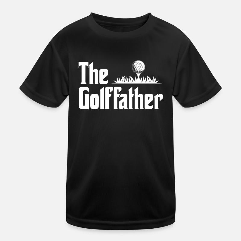 The Golffather Golfen Golf Inputt Caddy Pusha Kinder Funktions-T-Shirt