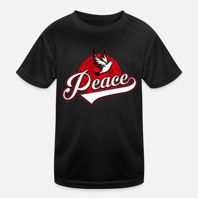 Peace Kids Functional T-Shirt