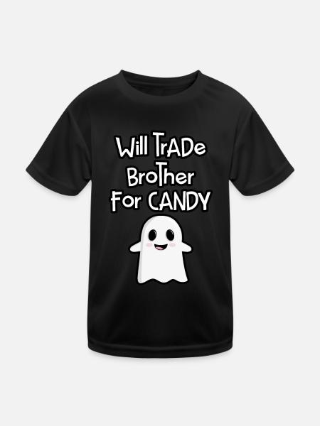 Échangera Brother contre Candy - T-shirt sport Enfant - noir - Devant