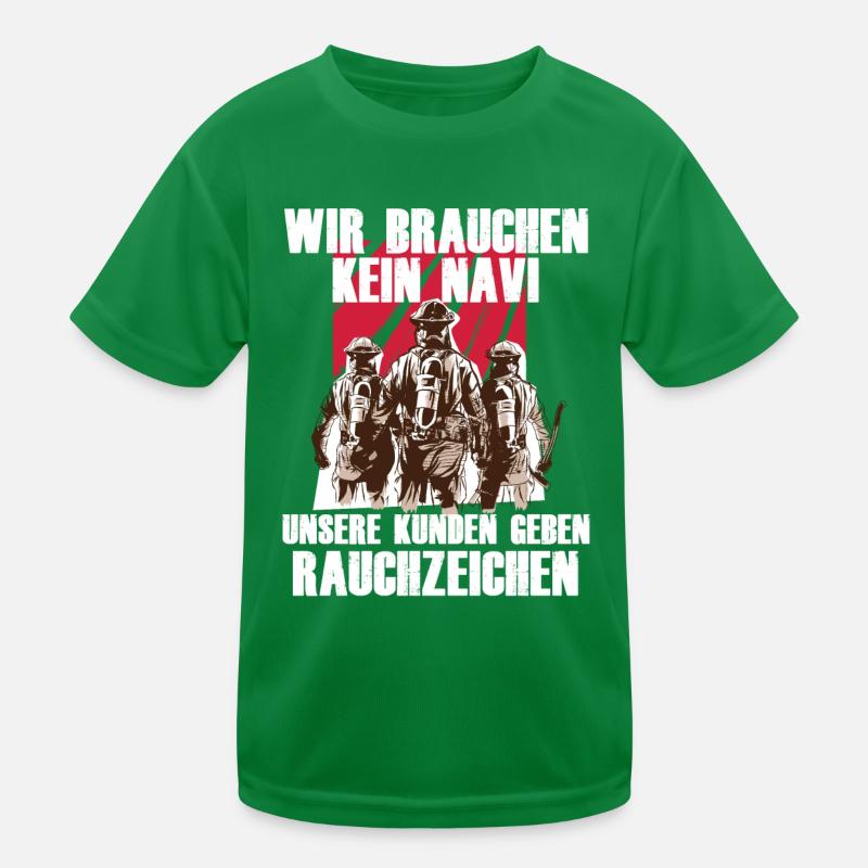 Feuerwehrmann freiwillige Feuerwehr Geschenk Held Kinder Funktions-T-Shirt