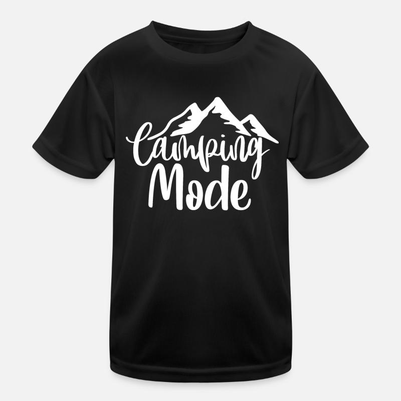 Mode Camping T-shirt sport Enfant