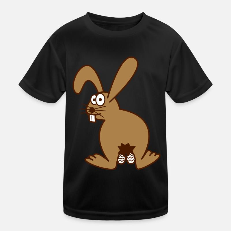 Osterhase mit ostereiern Kinder Funktions-T-Shirt