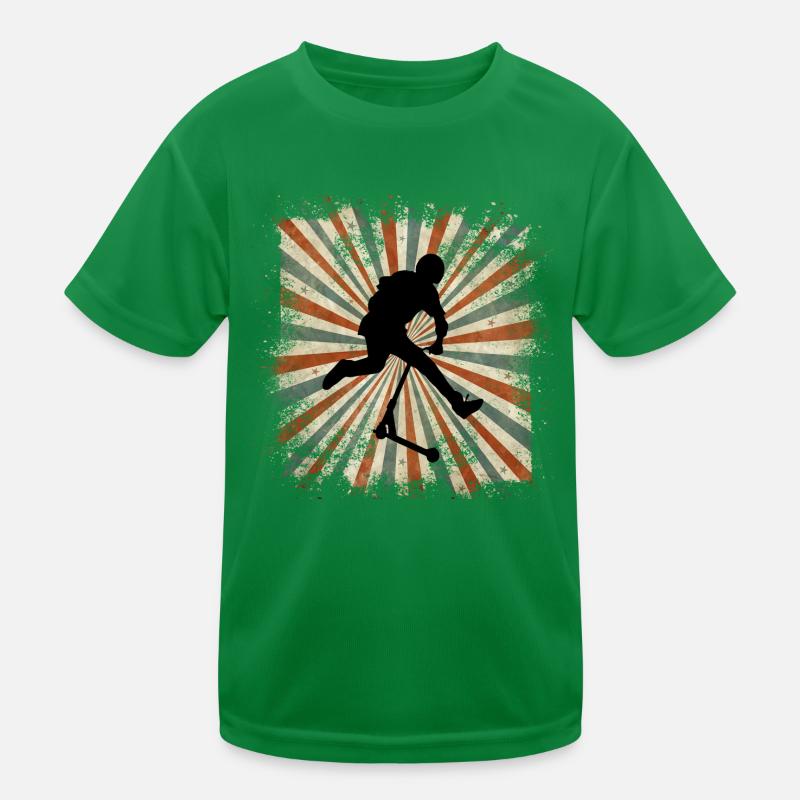 Freestyle-Roller Kinder Funktions-T-Shirt