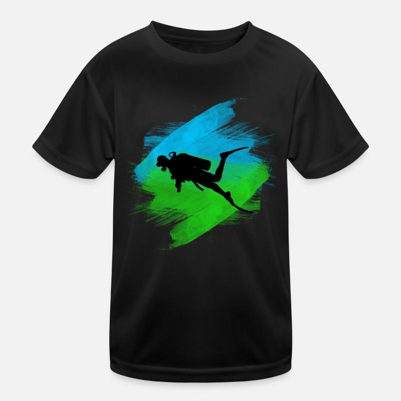 diver Kids Functional T-Shirt
