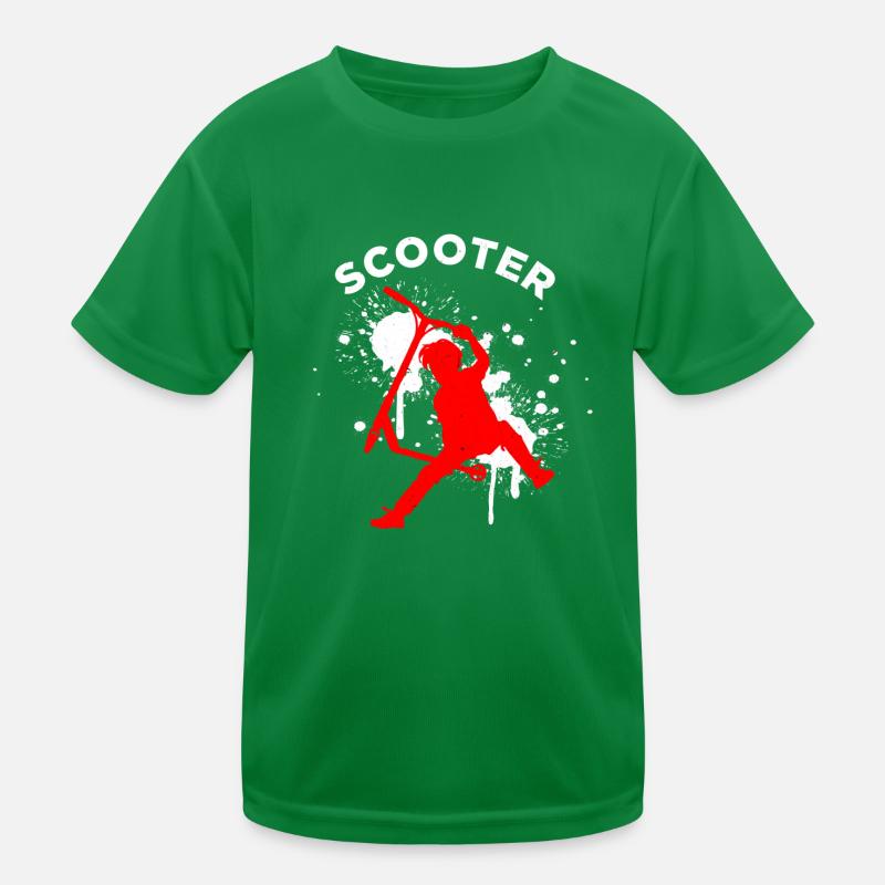 Freestyle Roller Kinder Funktions-T-Shirt